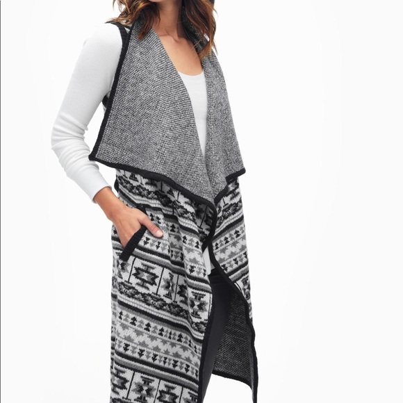 Cashmere Blend Cozy Chic Boho Vest - Picture 4 of 6